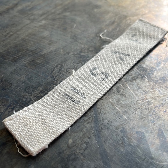 Vintage ‘White’ military name tape patch USAF - Picture 5 of 8